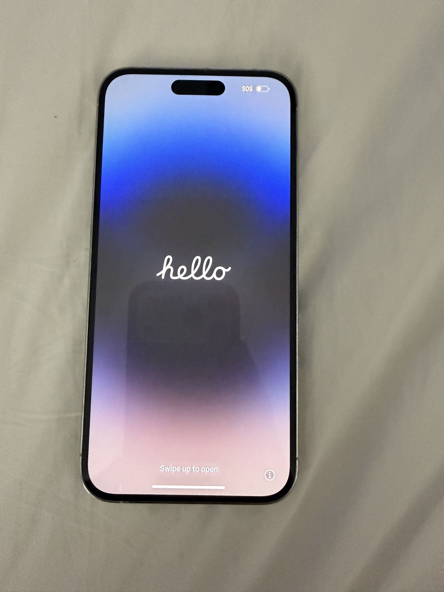 Iphone 14 Pro Max With 128 Gb Silver