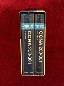 Cisco CCNA 200-301 Official Cert Guide Vol 1 & 2