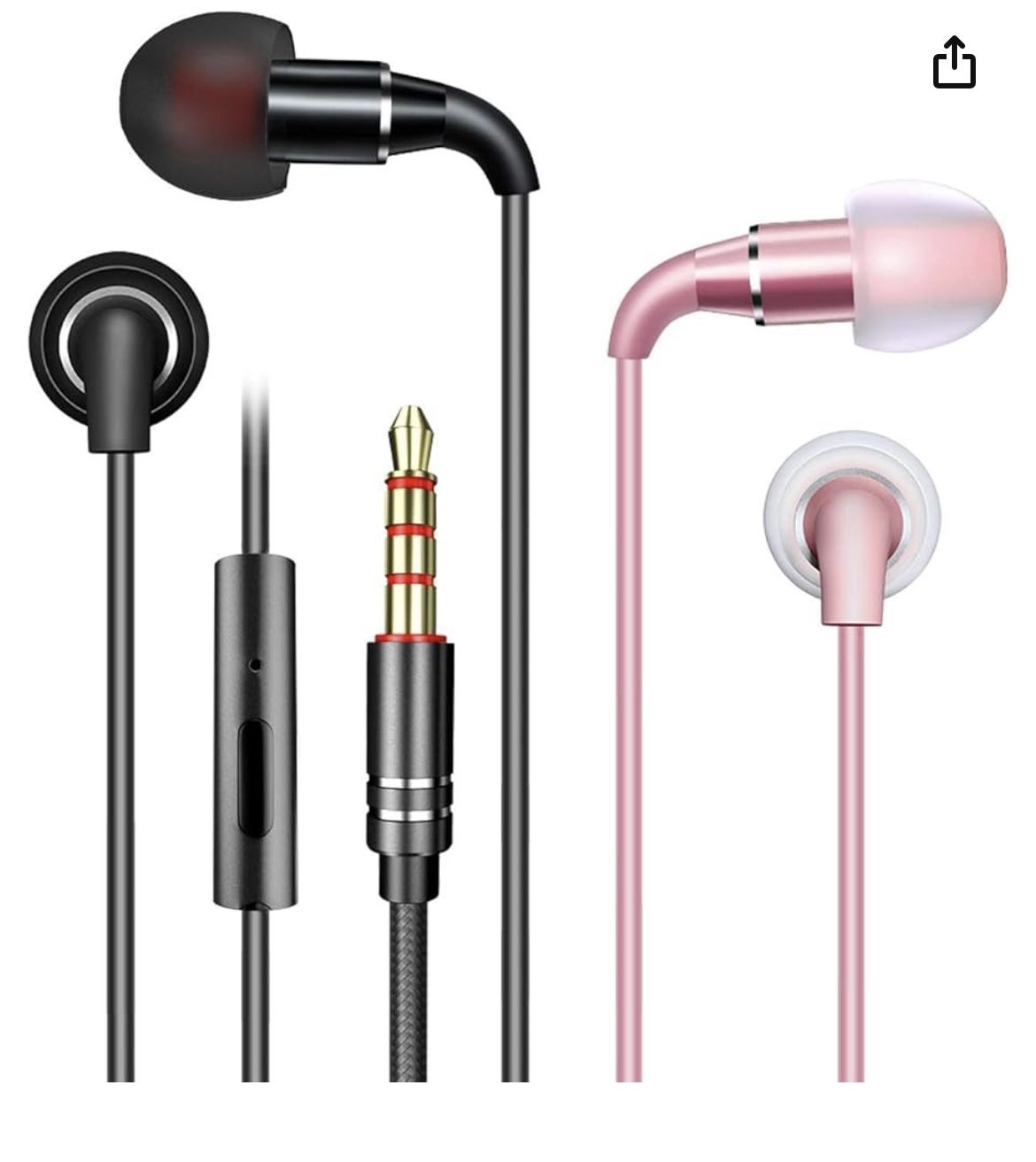 YNR X1 Sleeping Headphones Earphones Earbuds Earphones, Noise Islating, High Definition, Stereo for Samsung, iPhone,iPad, iPod and Mp3 Players 