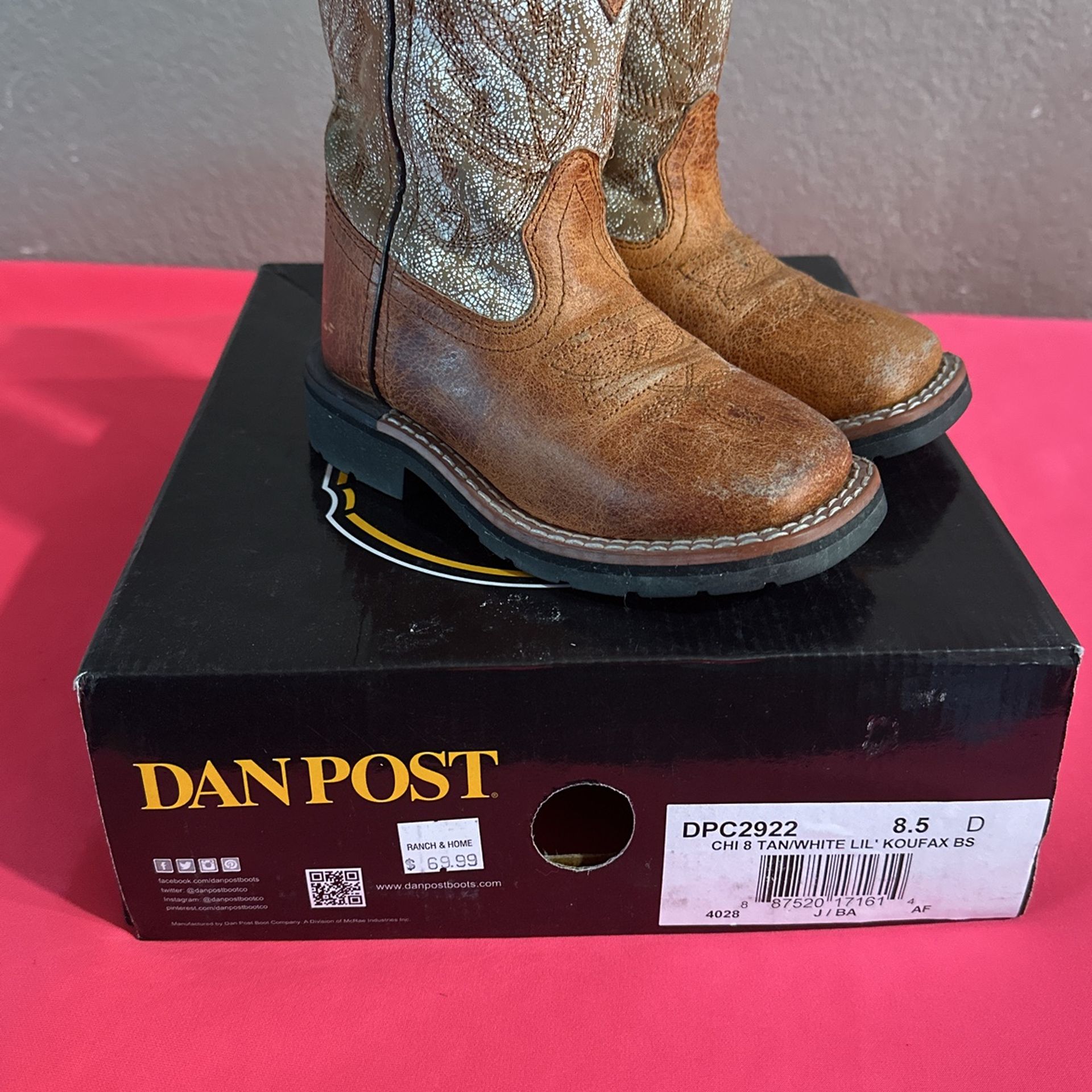 Toddler 8.5 cowboy boots