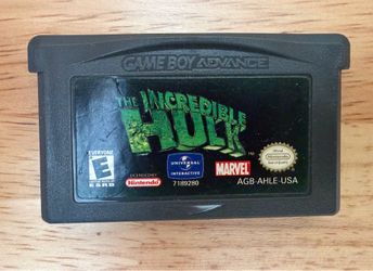 Nintendo Game Boy Advance: The Incredible Hulk