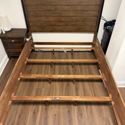Like New Queen Size Bed Frame 
