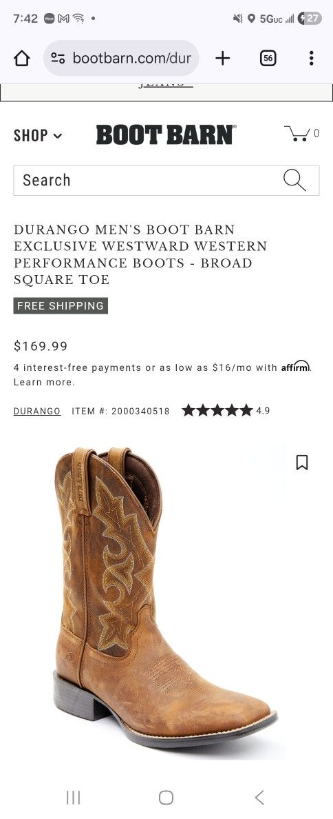 Durango Boots