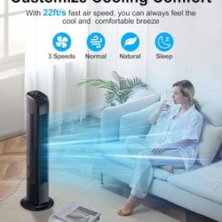 ❤️Tower Fan with Remote
