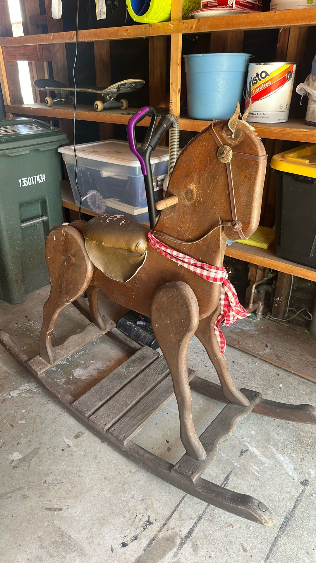 Wooden Rocking Horse