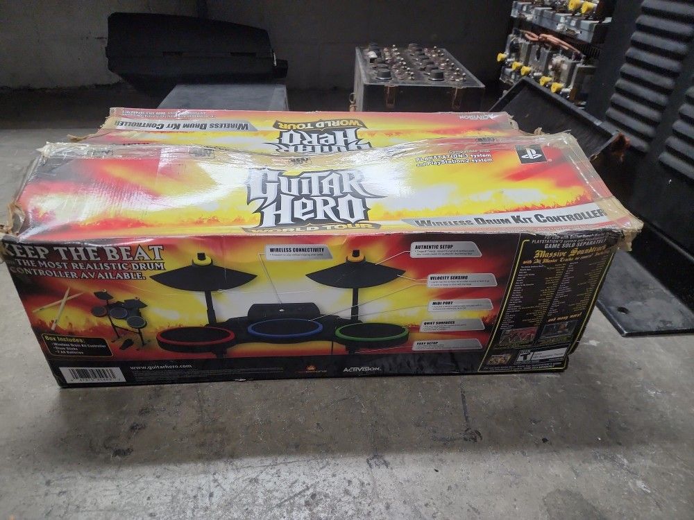 Guitar Hero Drum Kit Controller