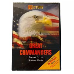 Great Commanders DVD New Sealed History Channel Robert E. Lee Movie