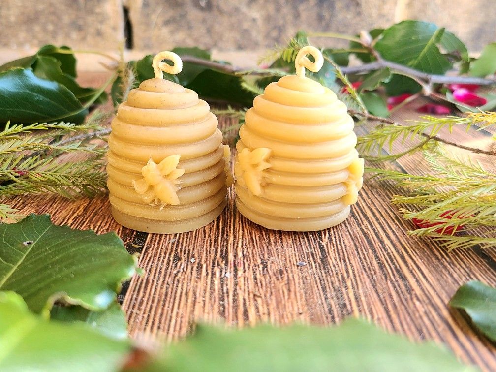 Beehive Candles (Set Of 2)