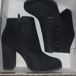 Brand New Black Booties Size 7 $25