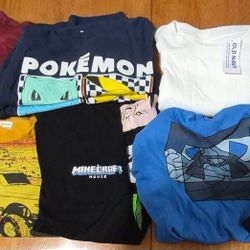 New With Tags/Gently Used Boys Shirts 10/12