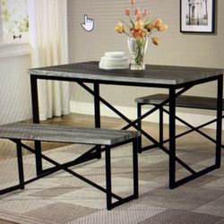 3 PCS Nayarit Collection Metal dining table set! Hot Buy! Now 249.00 Free Delivery 🚚