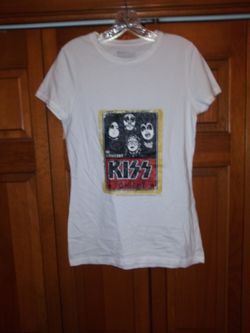 WOMEN'S LARGE KISS IN CONCERT TONIGHT SHIRT