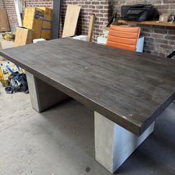 Concrete Desk