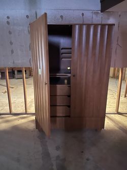 Upright TV Stand And Storage 