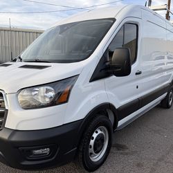 2020 Ford transit cargo van mediun roof 3D