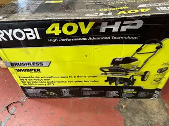 40V HP Brushless 16 in. Front Tine Tiller $300 for the kit (financing available)