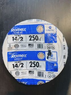 romex 14/2 250ft 80$
