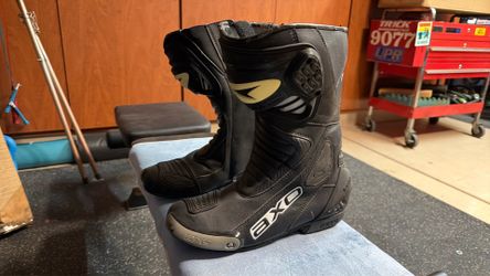 AXO Riding boots street bike size 10