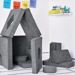 Yourigami Kids Convertible Play Fort 