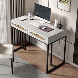 Mid Century Modern Desk Makeup Vanity Desk | FREE Delivery 🚚💨📦