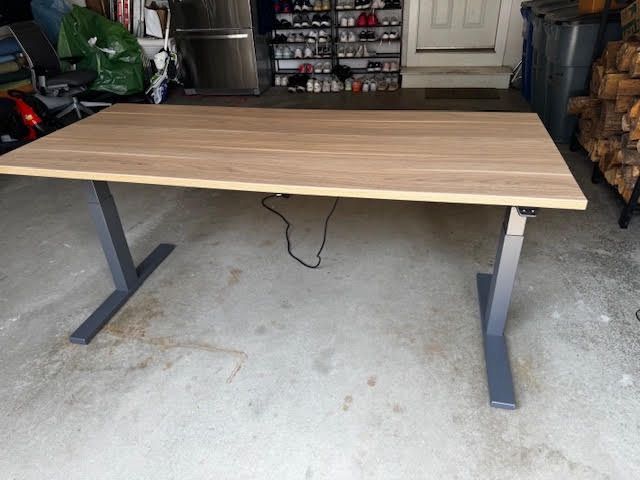 Steelcase Migration SE Sit-to-Stand Desk - Brand New Base
