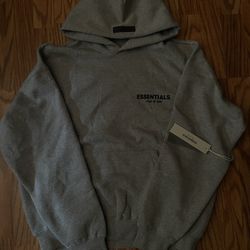 Grey Essentials Hoodie