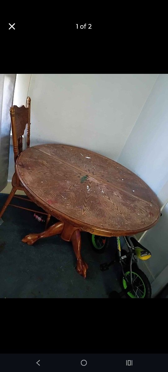 Table And 4 Chairs