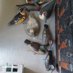 Antique Hard Carved Decoys