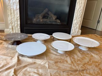 Set of 6 Cake Stands