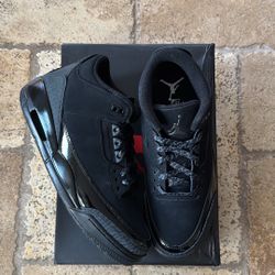 Jordan 3 Black Cat