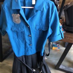Girls Cop Costume