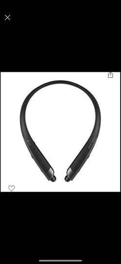 LG Tone Platinum Plus HBS-1125 Wireless Stereo Headset - Black Thumbnail
