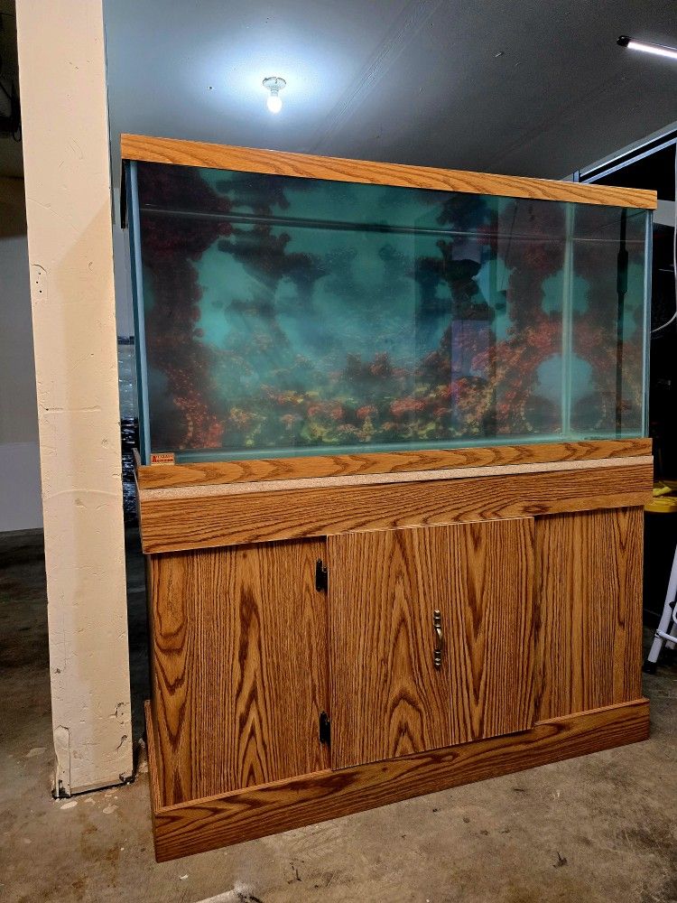 Fish Tank 90 Gallon, Stand Aquarium