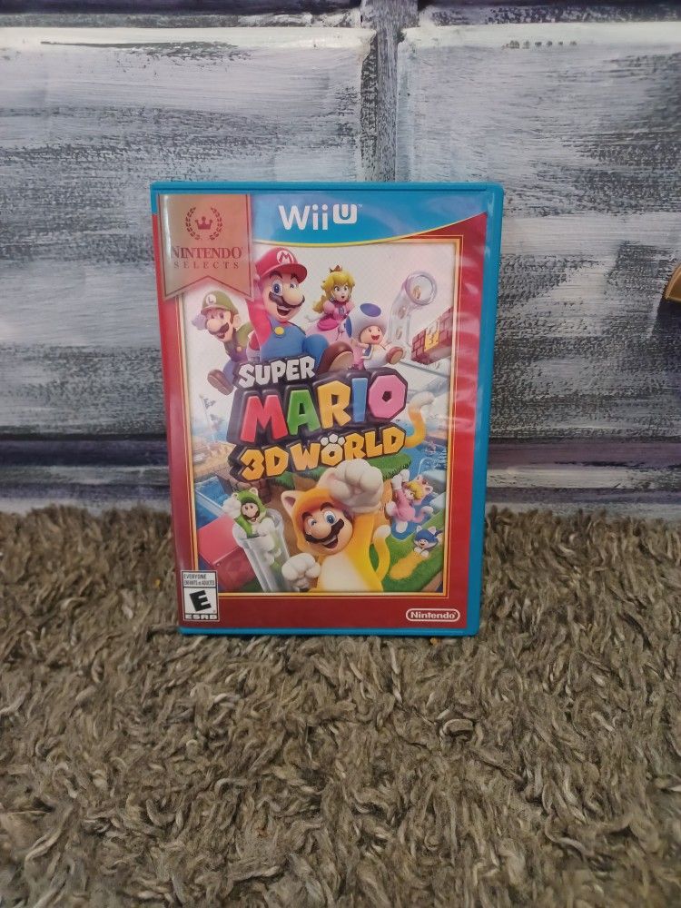 Nintendo Wii U Super Mario 3d World 