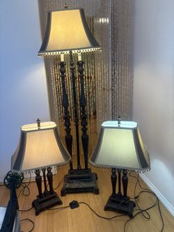 Set Of Three Lamps
