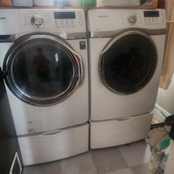 Washer and dryer