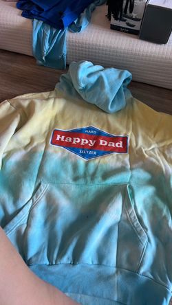 Happy Dad Hard Seltzer Tie-Dye Hoodie