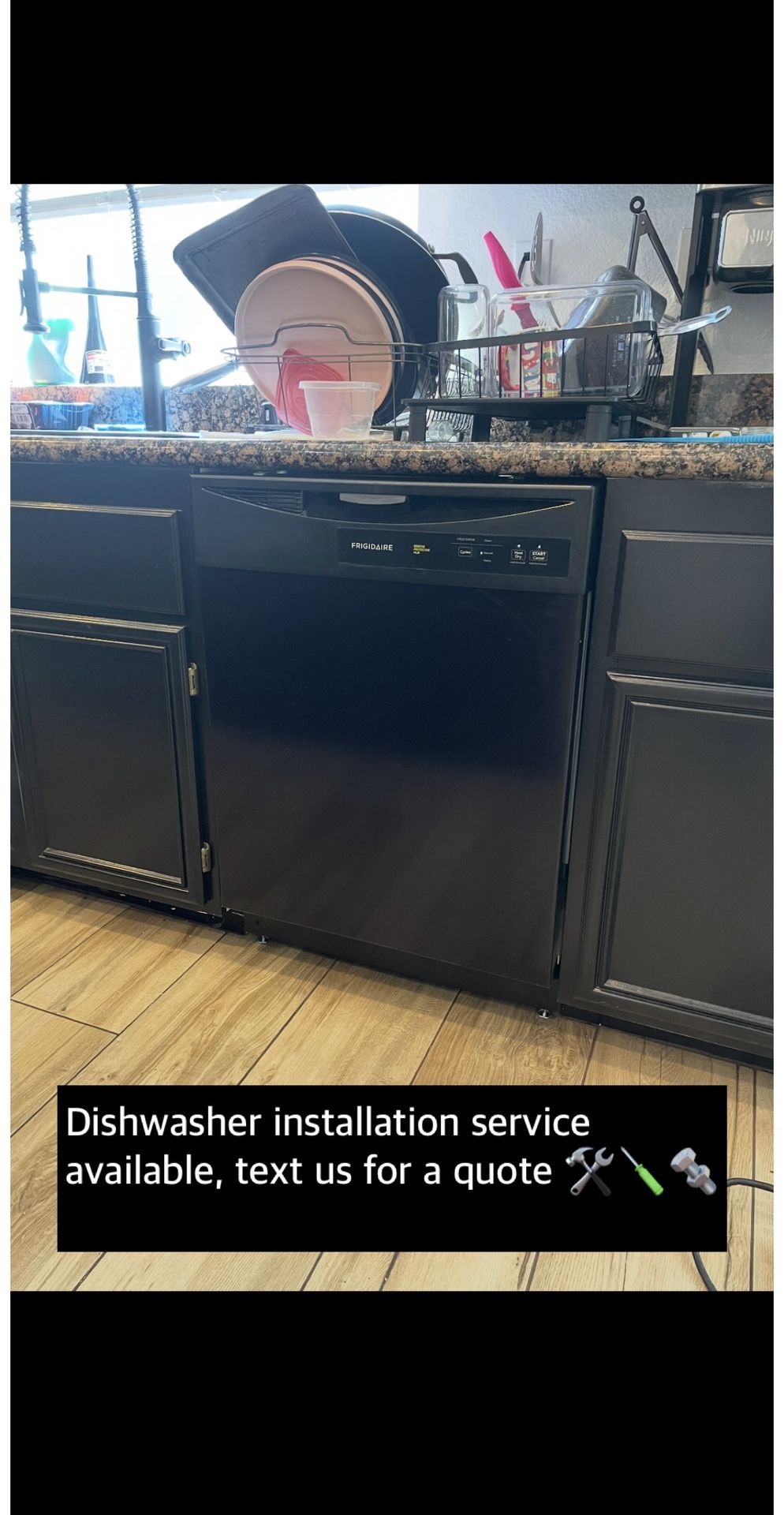 Dishwasher Installation, We Install Dishwashers 👍