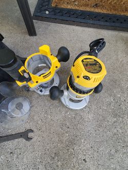 DEWALT ROUTER SET DW618