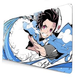 Demon Slayer Kimetsu No Yaiba Anime Large Gaming Mouse Pad Mat, Size 29in.x16in.