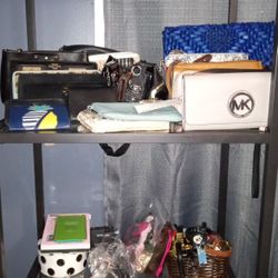 SEND BEST OFFER!!! Glass Show Case Metal Shelf