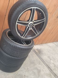 Wheel 18 5 Lugs Universal  5x114.3  and 5x120