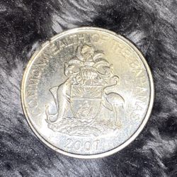 2007 Bahamas Quarter Coin