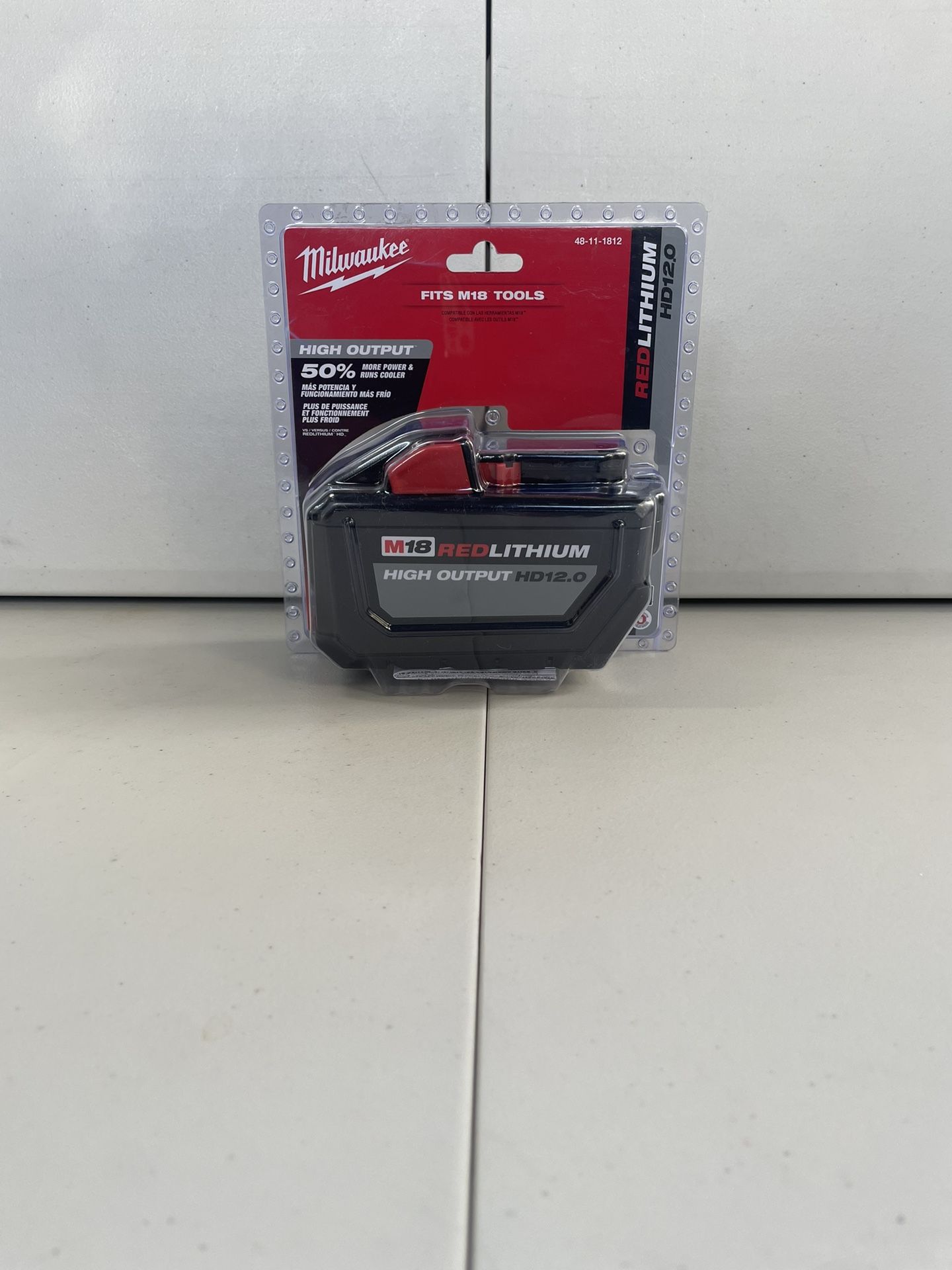 Milwaukee Battery 12.0 Red Lithium M18-$140 Each Firm Price
