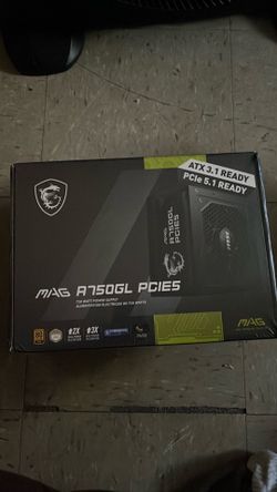MSI MAG A750GL PCIE5 POWER SUPPLY