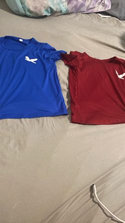 Boys Black And Blue Shirts Size 6-7 Years 