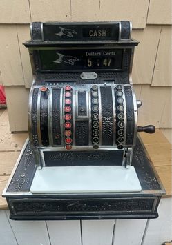 1910 Antique National Cash Register Model 420