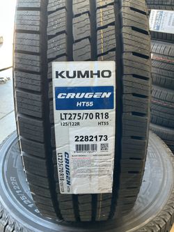 275 70 18 Kumho crugen HT55