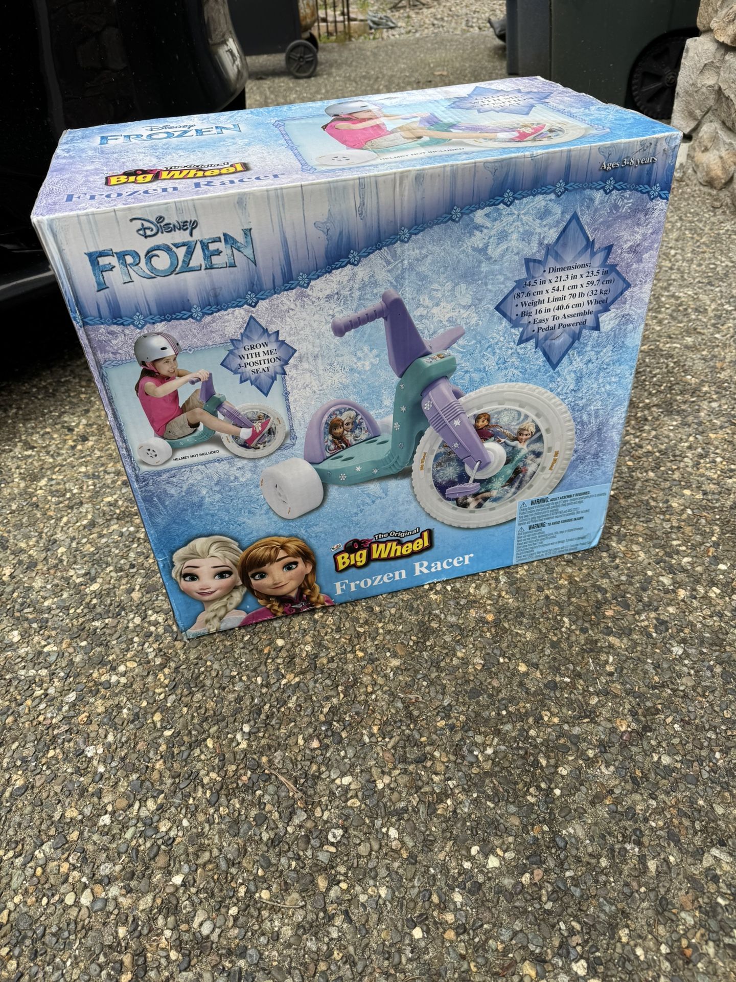 Kids Frozen Big Wheel Tricycle