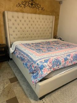Lily Pulitzer king comforter w/4shams
